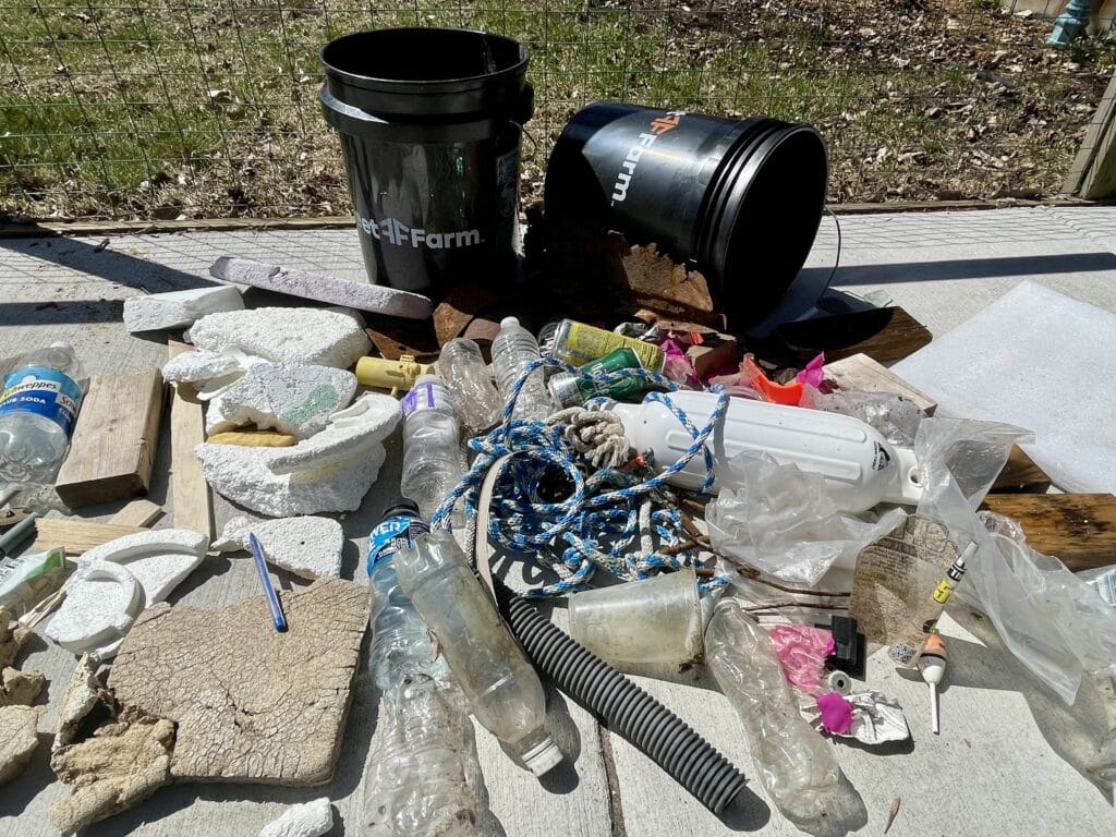 Mille Lacs Lake Trash Tracker